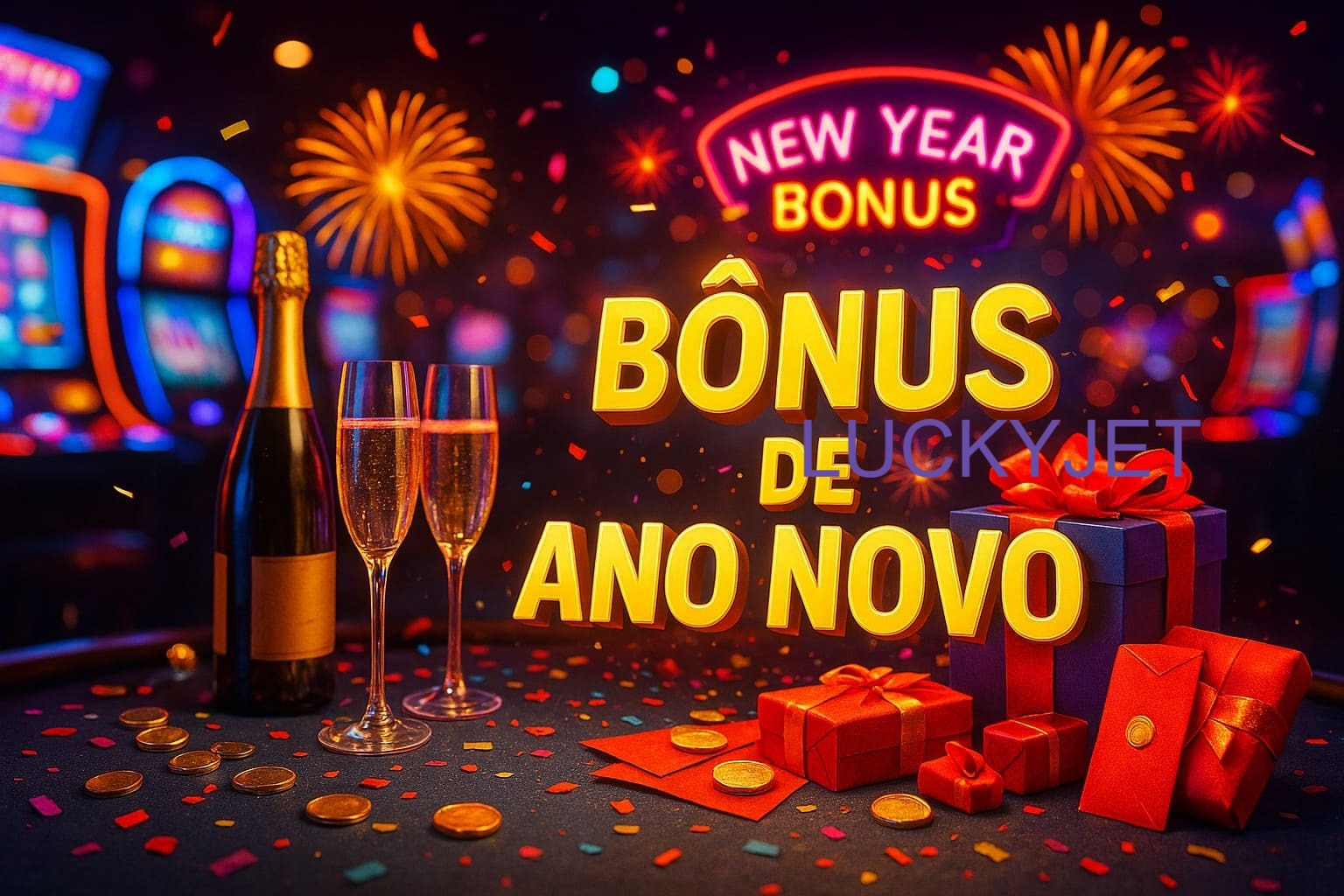 Promoções de Ano Novo no LUCKYJET